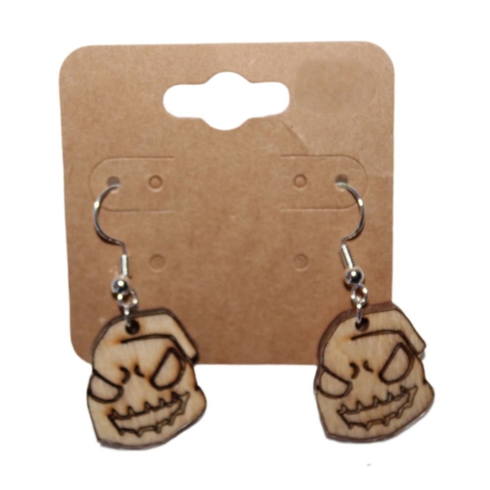 Oogie Boogie Wood Earrings